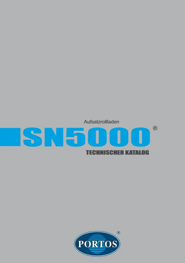 Technischer Katalog - System SN5000
