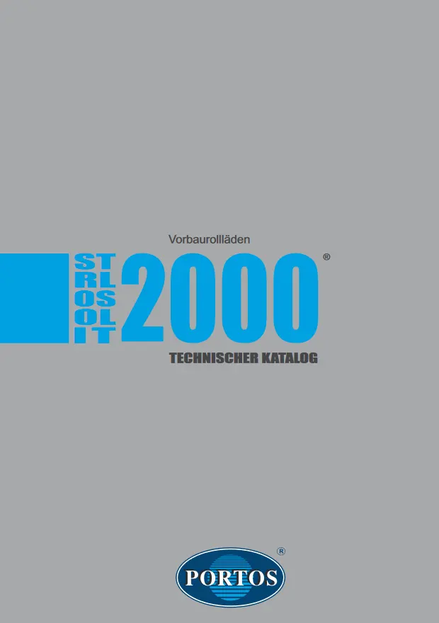 Technischer Katalog - System ST2000, RL2000, OS2000, OL2000, IT2000
